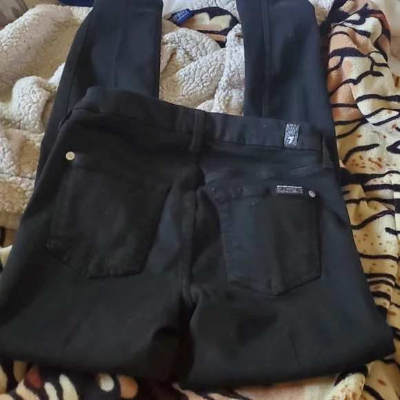 7 for All Mankind B Air Ankle Skinny Jeans - Picture 7 of 11